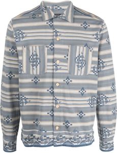 Ralph Lauren RRL Overhemd met patroon Blauw