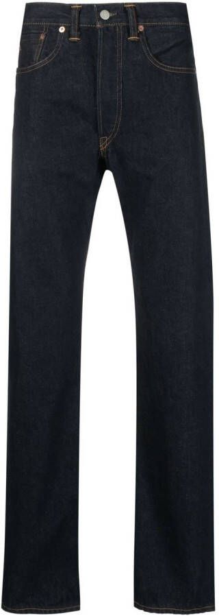 Ralph Lauren RRL Jeans met logopatch Blauw