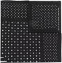 Ralph Lauren RRL Sjaal met geometrische print Zwart - Thumbnail 1