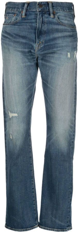 Ralph Lauren RRL Stonewashed jeans Blauw