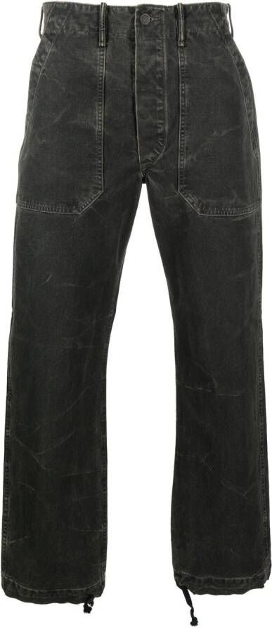 Ralph Lauren RRL Straight broek Zwart