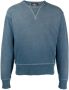 Ralph Lauren RRL Sweater van badstof Blauw - Thumbnail 1