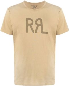 Ralph Lauren RRL T-shirt met logo Groen
