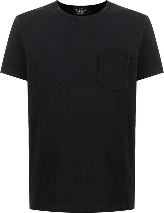 Ralph Lauren RRL T-shirt met zakdetail Zwart
