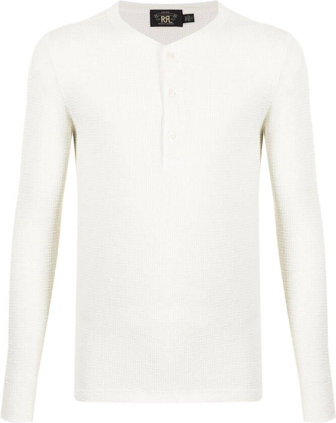 Ralph Lauren RRL Trui met wafelpatroon Wit