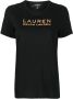 Lauren Ralph Lauren T-shirt met logoprint Zwart - Thumbnail 1