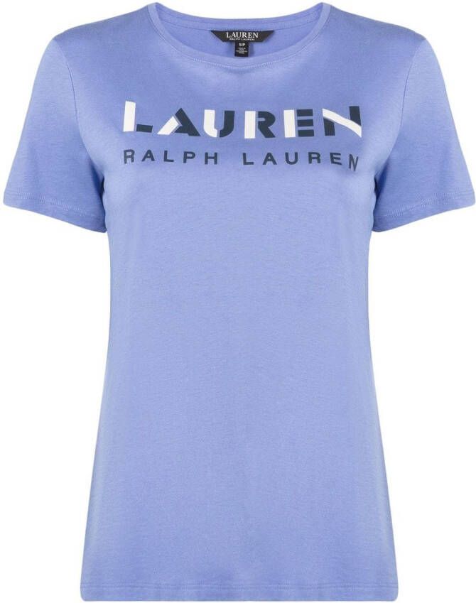 Lauren Ralph Lauren T-shirt met print Blauw