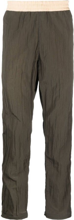 RANRA Straight broek Groen