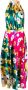 Raquel Diniz Halterjurk met bloemenprint Roze - Thumbnail 1