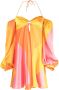 Raquel Diniz Mini-jurk met print Oranje - Thumbnail 1