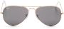 Ray-Ban Zonnebril met piloten montuur Goud - Thumbnail 1