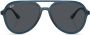 Ray-Ban Zonnebril met piloten montuur Blauw - Thumbnail 1