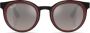Ray-Ban Zonnebril met rond montuur Zwart - Thumbnail 1