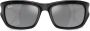 Ray-Ban Zonnebril met rond montuur Zwart - Thumbnail 1