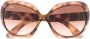 Ray-Ban Jackie Ohh II zonnebril Bruin - Thumbnail 1
