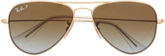 RAY-BAN JUNIOR Zonnebril met piloten montuur Goud