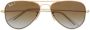 RAY-BAN JUNIOR Zonnebril met piloten montuur Goud - Thumbnail 1