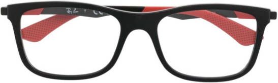 RAY-BAN JUNIOR Bril met rechthoekig montuur Zwart