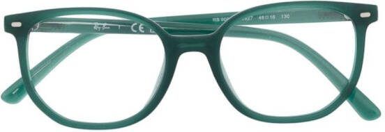 RAY-BAN JUNIOR Elliot bril met vierkant montuur Groen