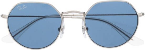 RAY-BAN JUNIOR Zonnebril met geometrisch montuur Grijs