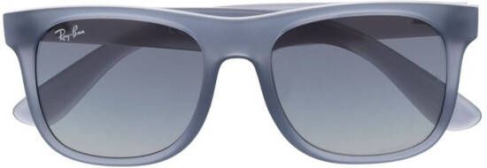 RAY-BAN JUNIOR Justin zonnebril met vierkant montuur Blauw