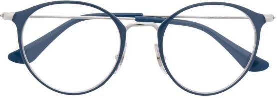 RAY-BAN JUNIOR Bril met rond montuur Zilver