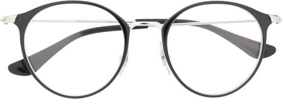 RAY-BAN JUNIOR Bril met rond montuur Zwart