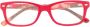 RAY-BAN JUNIOR Bril met vierkant montuur Rood - Thumbnail 1