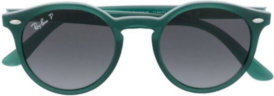 RAY-BAN JUNIOR RB9064S zonnebril met rond montuur Groen
