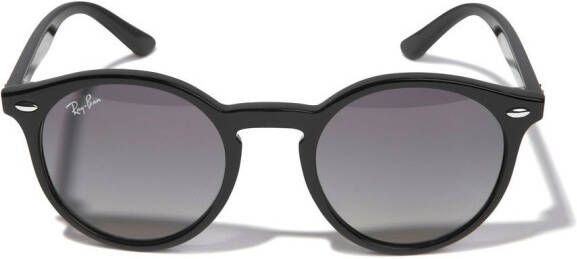 RAY-BAN JUNIOR Zonnebril met rond montuur Zwart