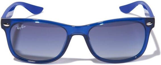 RAY-BAN JUNIOR Zonnebril met doorzichtig montuur Blauw