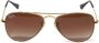 RAY-BAN JUNIOR Aviator zonnebril Goud - Thumbnail 1