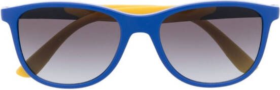 RAY-BAN JUNIOR Zonnebril met rond montuur Blauw