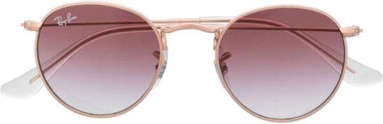 RAY-BAN JUNIOR Zonnebril met rond montuur Goud