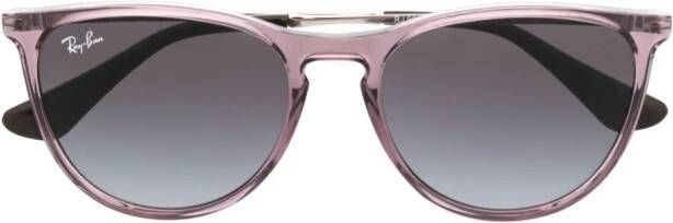 RAY-BAN JUNIOR Zonnebril met rond montuur Paars
