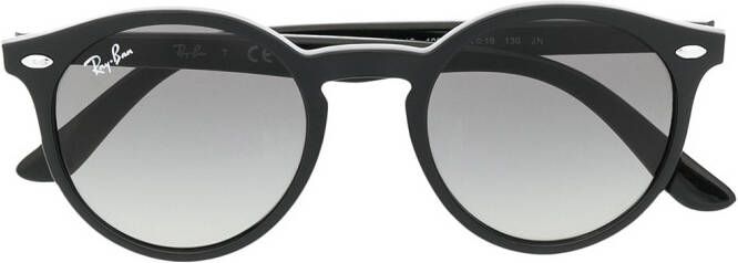 RAY-BAN JUNIOR Zonnebril met rond montuur Zwart
