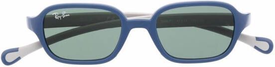 RAY-BAN JUNIOR Zonnebril met vierkant montuur Blauw