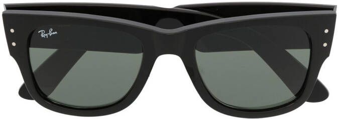Ray-Ban Zonnebril met logoplakkaat Zwart