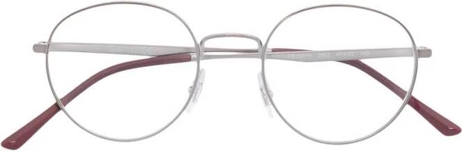 Ray-Ban Bril met rond montuur Metallic