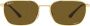 Ray-Ban Chro ce zonnebril met rechthoekig montuur Goud - Thumbnail 1