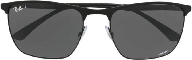 Ray-Ban Chrominance zonnebril met vierkant montuur Zwart