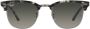 Ray-Ban Clubmaster zonnebril met D-montuur Grijs - Thumbnail 1