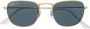 Ray-Ban Frank zonnebril met piloten montuur Goud - Thumbnail 1