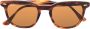 Ray-Ban Hawkeye zonnebril met vierkant montuur Bruin - Thumbnail 1