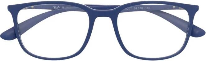 Ray-Ban Lifefeforce bril met vierkant montuur Blauw