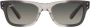 Ray-Ban Mr Burbank zonnebril met vierkant montuur Grijs - Thumbnail 1