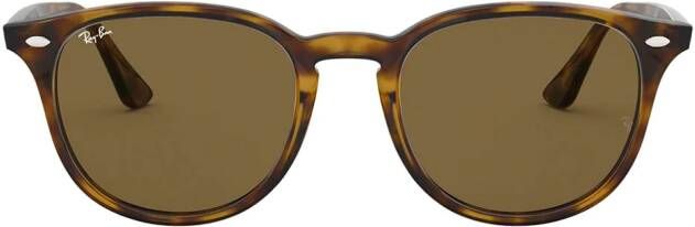 Ray-Ban RB4259 zonnebril met rond montuur Bruin