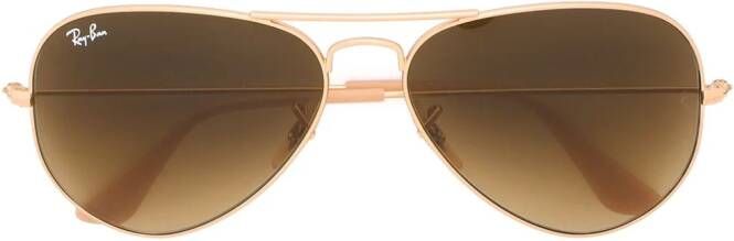 Ray-Ban pilotenbril Goud