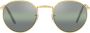 Ray-Ban RB3637 New Round zonnebril Goud - Thumbnail 1