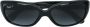 Ray-Ban rechthoekig gevormde zonnebril Zwart - Thumbnail 1